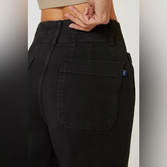 Pilcro The Skipper Wide Leg Cropped Jeans size 28 - Picture 4 of 10